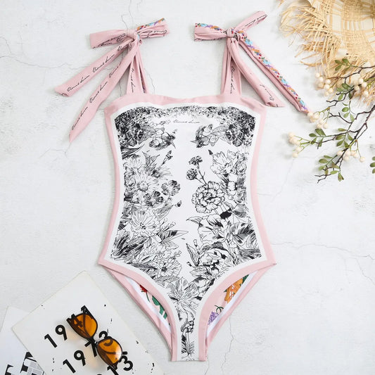 La Audrey- My Fair Ladies, Reversible Swimsuit